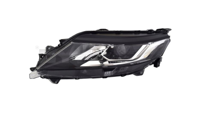 Far MITSUBISHI L200, 11.2018-, partea stanga, TYC, tip bec H11+HB3+W5W; electric; cu motor; halogen