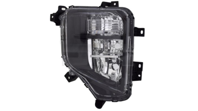 Proiector ceata cu lumini de zi MITSUBISHI L200, 11.2018-, partea stanga, TYC, cu Lucas; H8+P13W+PY21W; cu prize bec