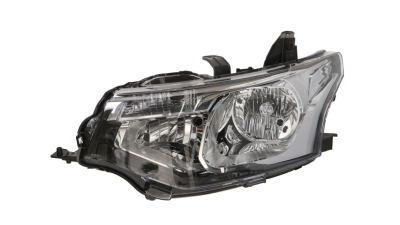 Far Mitsubishi Outlander (Gg/Gf), 07.2012- -02.2015, Electric, tip bec H7+HB3, omologare ECE, fara motoras, 8301C197, Stanga, marca DEPO