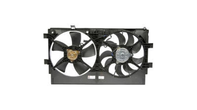 GMV radiator electroventilator Mitsubishi Outlander (Cw0), 2007-2012 Motor 2, 0 108kw, Outlander (Gg/Gf) 2012-, Motor 2, 0 110kw/ 2, 4 125kw Benzina, dimensiune 340/320mm, 2+2 pini, fara rezistormm, Aftermarket
