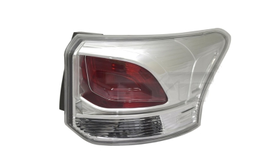 Stop spate lampa Mitsubishi Outlander (Gg/Gf), 07.2012-06.2015, spate, Dreapta, partea exterioara; P21/5W+PY21W; cu suport becuri; omologare: ECE/SAE, TYC
