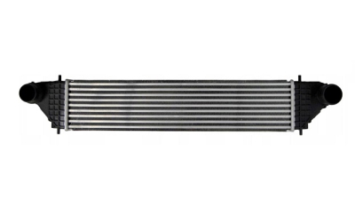 Intercooler Mitsubishi Outlander (GG/GF), 08.2012-, motor 2.2 DI-D 110kw, diesel, cu/fara AC, aluminiu brazat/plastic, 615x142x62 mm, conducta dreapta conexiune Rapida, 