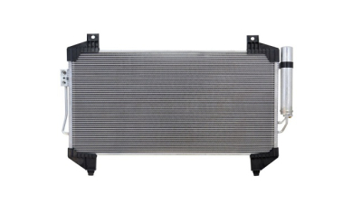 Condensator climatizare Mitsubishi Outlander (GG/GF), 08.2012-, motor 2.4, 125 kw benzina, cutie manuala/automata, full aluminiu brazat, 710 (680)x355 (331)x12 mm, cu uscator filtrat