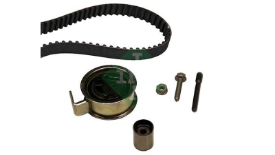 Kit distributie INA 530009110 Vw Golf 4 (1J1) Passat (3B3) Passat (3B2) New Beetle (9C1, 1C1) Lupo (6X1, 6E1) Golf 4 Variant (1J5) Bora Combi (1J6) Sharan (7M8, 7M9, 7M6) A4 (8E2, B6) Passat Variant (