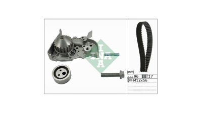 Kit distributie + pompa apa Ina 530019130