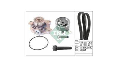 Kit distributie + pompa apa Ina 530040630