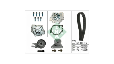 Kit distributie + pompa apa Ina 530046730