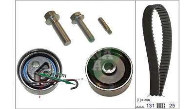 Kit distributie INA 530049410 Opel Meriva Corsa C (F08, F68) Combo Caroserie Inchisa/Combi Combo Tour