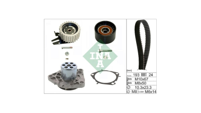 Kit distributie + pompa apa Ina 530056130