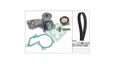 Kit distributie + pompa apa INA 530060530