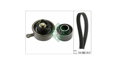 Kit distributie Ford Ranger (Et), 01.2005-07.2012; Mazda Bt-50 Pick-Up (Cd, Un), 08.2006-12.2015, INA 530066410
