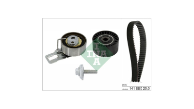 Kit curea distributie Peugeot Partner, Expert, 508, 5008, 308, 301, 3008, 208, 2008, Opel Crossland X, Ford Mondeo, Granc C-Max, Fiesta, Ecosport, Citroen Jumpy, Spacetourer, Ds3, Ds4, C-Ely, INA