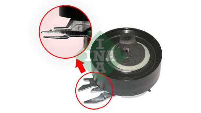 Rola intinzatoare curea distributie INA 531025230 Vw Polo (6N1) Lupo (6X1, 6E1) Golf 3 Variant (1H5) Golf 3 (1H1) Caddy 2 Combi (9K9B) Caddy 2 Pick-Up (9U7) Vento (1H2) Polo (6N2) Polo Classic (6Kv2) 