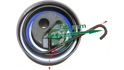 Rola intinzatoare curea distributie INA 531053520 Opel Astra J Sports Tourer Corsa D Astra J Limuzina Astra J Zafira B (A05) Meriva Meriva B Zafira B Van Mokka Astra H Limuzina (L69) Civic 7 Hatchback