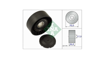 Rola intindere curea transmisie Ina 531089110