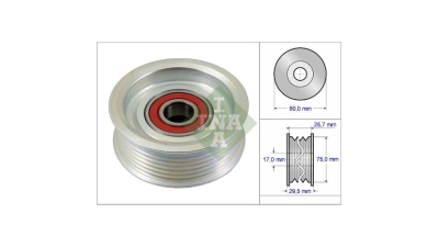 Rola intinzator curea transmisie INA 532058710