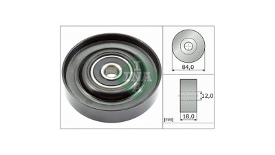 Rola ghidaj Nissan Micra 3 (K12), 03.2002-06.2010, Note (E11), 01.2005-06.2012, Motorizare 1.4, INA