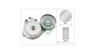 Intinzator Audi A1, 2010-2018, Seat Alhambra, 2010-, Ibiza 5, 2008-2017, Skoda Fabia, 2006-2014, Vw Cc, 2011-2016, Golf Plus, 2005-2013, Passat, 2010-2014, Polo, 2009-2017, Scirocco, 2008-, INA