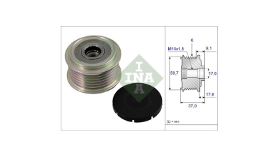 Fulie alternator Ina 535001710