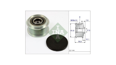 Fulie alternator Ina 535002210
