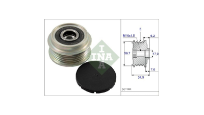 Fulie alternator Ina 535003410