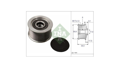 Fulie alternator Ina 535004910