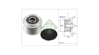 Fulie alternator Ina 535005310