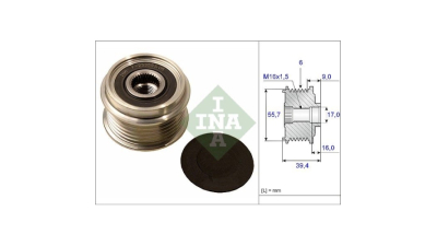 Fulie alternator Ina 535006010