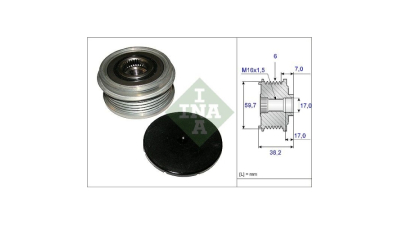 Fulie alternator Ina 535006410