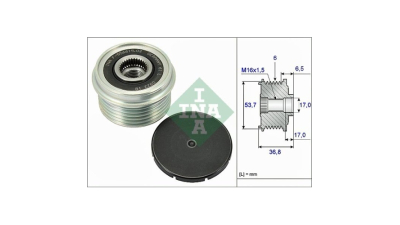 Fulie alternator Ina 535007410