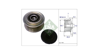 Fulie alternator Ina 535007910