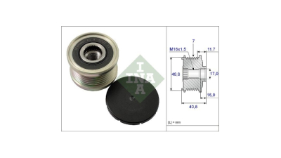 Fulie alternator Ina 535008010