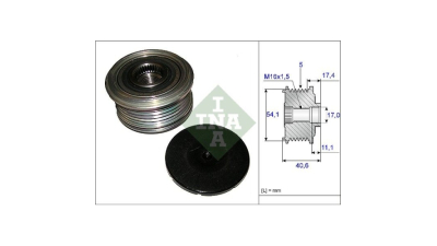 Fulie alternator Ina 535008910