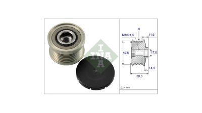 Fulie alternator Ina 535012710