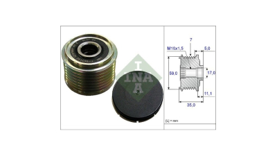 Fulie alternator Ina 535015910