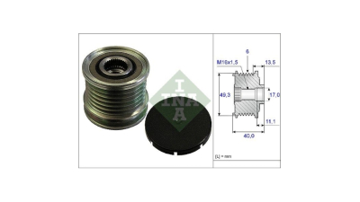 Fulie alternator Ina 535016610