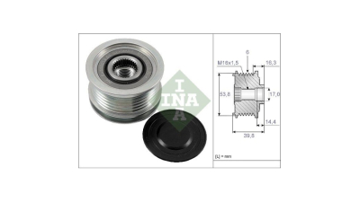 Fulie alternator Ina 535017010