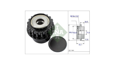 Fulie alternator Ina 535017510
