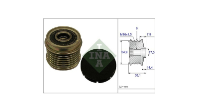 Fulie alternator Ina 535017610