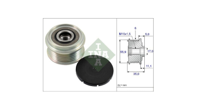 Fulie alternator Ina 535022210