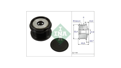 Fulie alternator Ina 535023710