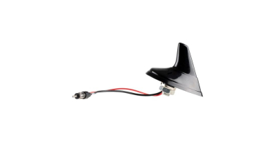 Antena auto reala Rechin,  AM/FM, diam gaura fixare 15mm, culoare negru, 