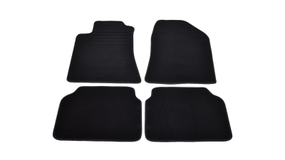 Covorase mocheta Toyota Avensis 2 4/5USI/SW 4/2003-7/2008 Negru, set de 4 bucati