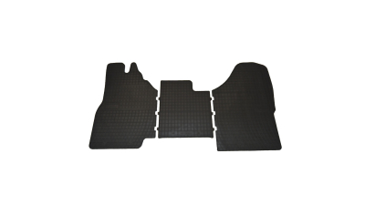 Set covorase auto din cauciuc Iveco Daily IV 2014- culoare Negru, presuri BestAutoVest, 3 buc.