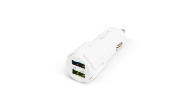 Adaptor bricheta 2 x USB – alb, 1 buc., 54931WH