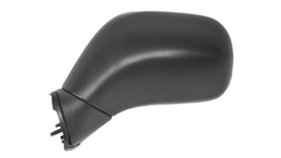 Oglinda exterioara Opel Agila (H00), 07.2000-01.2008, Suzuki Wagon R+ (Mm), 05.2000-, Stanga, Crom, manuala, Fara incalzire, carcasa neagra, Convex, View Max, 4701846; 4707641; 9204978; 93181817 550351-M