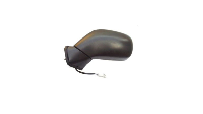 Oglinda usa exterioara Opel Agila (H00), 07.2000-01.2008; Suzuki Wagon R+ (Mm), 05.2000-2008, partea Stanga, reglare electrica; carcasa grunduita; sticla convexa; geam cromat, Aftermarket