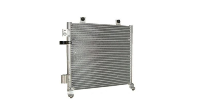 Condensator climatizare OEM/OES Opel Agila, 09.2000-12.2007, motor 1.0, 43 kw/44kw; 1.2, 55 kw/59kw benzina, cutie manuala, full aluminiu brazat, 400 (350)x365 (360)x21 mm, cu uscator filtrat