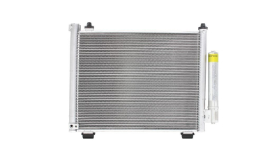 Condensator climatizare Suzuki Wagon R+, 09.2003-2008, motor 1.3 DDiS, 51 kw diesel, cutie manuala, full aluminiu brazat, 435(390)x325(300)x20 mm, fara filtru uscator