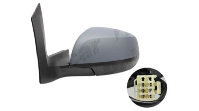 Oglinda exterioara Opel Agila (Hb), 01.2008-2015, Suzuki Splash (Ex), 01.2008-2014, Stanga, electrica, Cu incalzire, carcasa prevopsita, grunduita, Convex, View Max, 4710799; 4710811; 84702-51K20-ZCE; 93196257; 93196281 5506515M